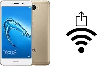 How to generate a Wi-Fi QR code on an Huawei Y7