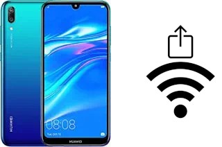 How to generate a Wi-Fi QR code on an Huawei Y7 Pro (2019)