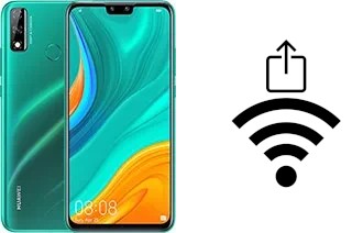 How to generate a QR code with the Wi-Fi password on a Huawei Y8s