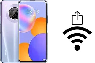 How to generate a Wi-Fi QR code on an Huawei Y9a