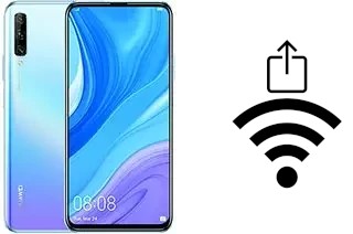 How to generate a QR code with the Wi-Fi password on a Huawei P smart Pro 2019