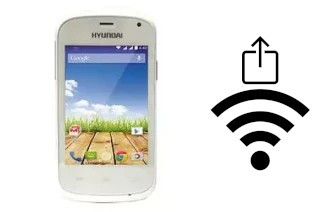 How to generate a Wi-Fi QR code on an Hyundai D350