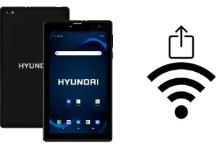 How to generate a QR code with the Wi-Fi password on a Hyundai HyTab 7LC1