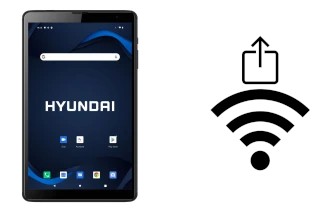 How to generate a QR code with the Wi-Fi password on a Hyundai HyTab Plus 8LB1