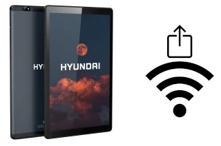 How to generate a QR code with the Wi-Fi password on a Hyundai HyTab Pro 10LC1