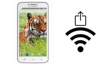 How to generate a QR code with the Wi-Fi password on a Hyundai Tiger V2