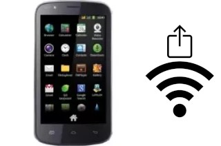 How to generate a QR code with the Wi-Fi password on a iBall IBall ANDI 4-3A