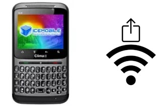 How to generate a Wi-Fi QR code on an Icemobile Clima II