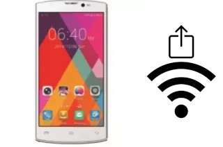 How to generate a QR code with the Wi-Fi password on a Iku Powerful K55I