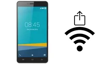 How to generate a QR code with the Wi-Fi password on a Infinix Hot 3