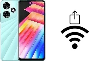 How to generate a Wi-Fi QR code on an Infinix Hot 30