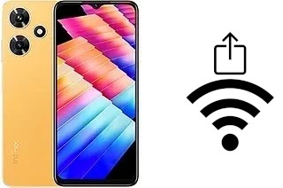 How to generate a Wi-Fi QR code on an Infinix Hot 30i