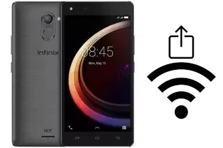 How to generate a QR code with the Wi-Fi password on a Infinix Hot 4