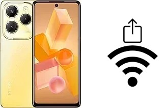 How to generate a Wi-Fi QR code on an Infinix Hot 40 Pro