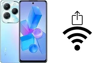 How to generate a Wi-Fi QR code on an Infinix Hot 40