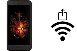 How to generate a QR code with the Wi-Fi password on a Infinix Hot 5 Lite