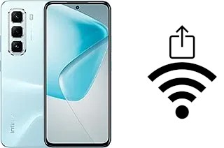 How to generate a QR code with the Wi-Fi password on a Infinix Hot 50 Pro 4G