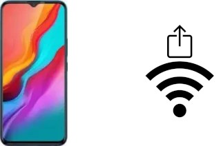 How to generate a QR code with the Wi-Fi password on a Infinix Hot 9 Play