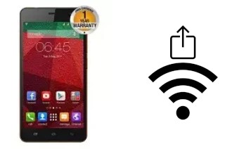 How to generate a QR code with the Wi-Fi password on a Infinix Hot Note