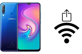 How to generate a QR code with the Wi-Fi password on a Infinix S4