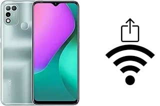 How to generate a Wi-Fi QR code on an Infinix Hot 10 Play