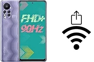 How to generate a Wi-Fi QR code on an Infinix Hot 11s