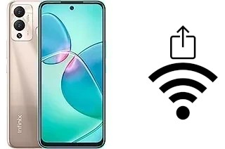 How to generate a Wi-Fi QR code on an Infinix Hot 12 Play