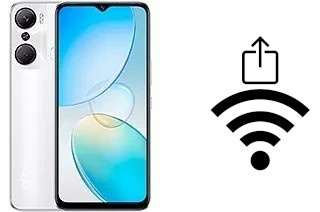 How to generate a Wi-Fi QR code on an Infinix Hot 12 Pro