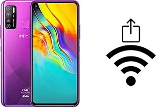 How to generate a Wi-Fi QR code on an Infinix Hot 9 Pro