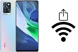 How to generate a Wi-Fi QR code on an Infinix Note 10 Pro