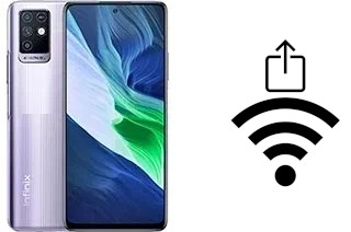 How to generate a Wi-Fi QR code on an Infinix Note 10