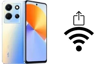 How to generate a Wi-Fi QR code on an Infinix Note 30