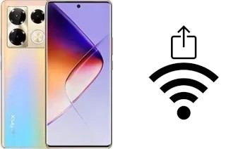 How to generate a QR code with the Wi-Fi password on a Infinix Note 40 Pro 4G