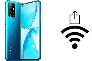 How to generate a Wi-Fi QR code on an Infinix Note 8i