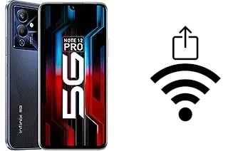 How to generate a Wi-Fi QR code on an Infinix Note 12 Pro 5G