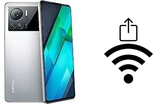 How to generate a Wi-Fi QR code on an Infinix Note 12 VIP