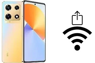 How to generate a Wi-Fi QR code on an Infinix Note 30 Pro