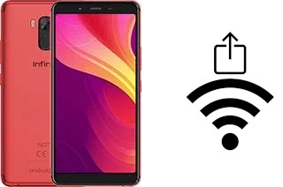 How to generate a QR code with the Wi-Fi password on a Infinix Note 5 Stylus