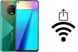 How to generate a Wi-Fi QR code on an Infinix Note 7