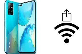 How to generate a Wi-Fi QR code on an Infinix Note 8