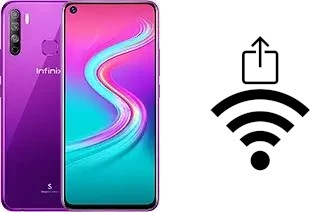 How to generate a QR code with the Wi-Fi password on a Infinix S5 lite