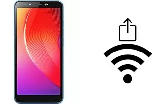 How to generate a QR code with the Wi-Fi password on a Infinix Smart 2