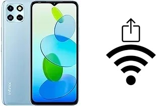 How to generate a Wi-Fi QR code on an Infinix Smart 6 HD