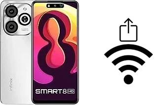 How to generate a Wi-Fi QR code on an Infinix Smart 8 HD