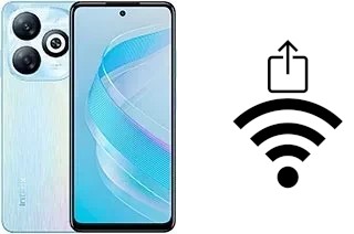 How to generate a Wi-Fi QR code on an Infinix Smart 8 Pro