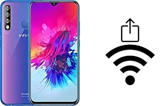 How to generate a QR code with the Wi-Fi password on a Infinix Smart3 Plus