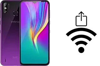 How to generate a QR code with the Wi-Fi password on a Infinix Smart 4c