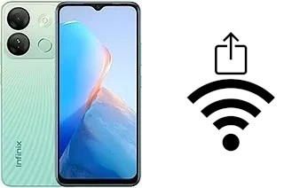 How to generate a Wi-Fi QR code on an Infinix Smart 7 HD