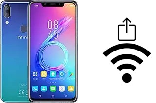 How to generate a QR code with the Wi-Fi password on a Infinix Zero 6