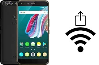 How to generate a QR code with the Wi-Fi password on a Infinix Zero 5 Pro